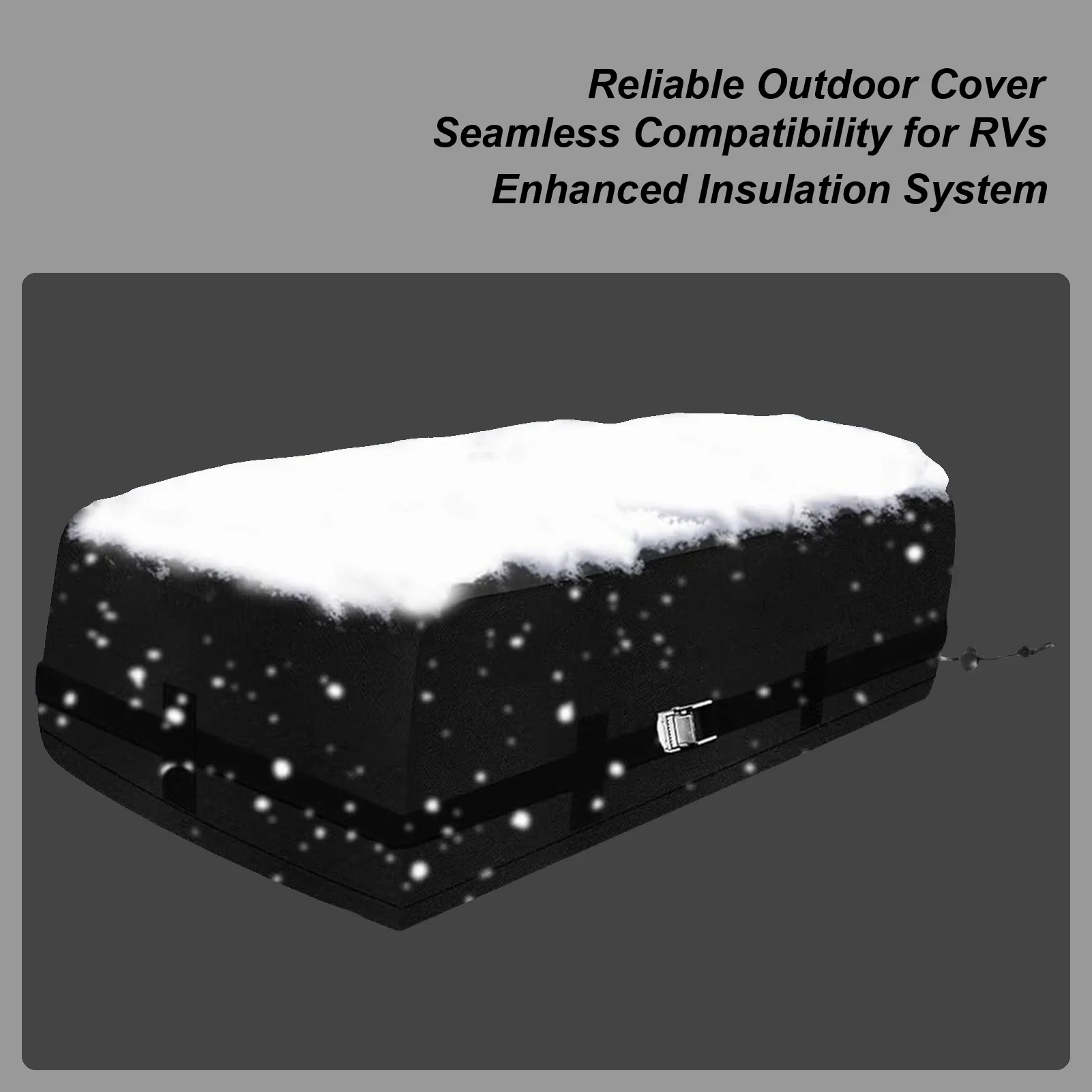 RV Airconditioner Cover Winddicht Stofdicht Camper Accessoires RV Dak AC Bescherming Voor Buiten Voor Outdoor Reizen Road