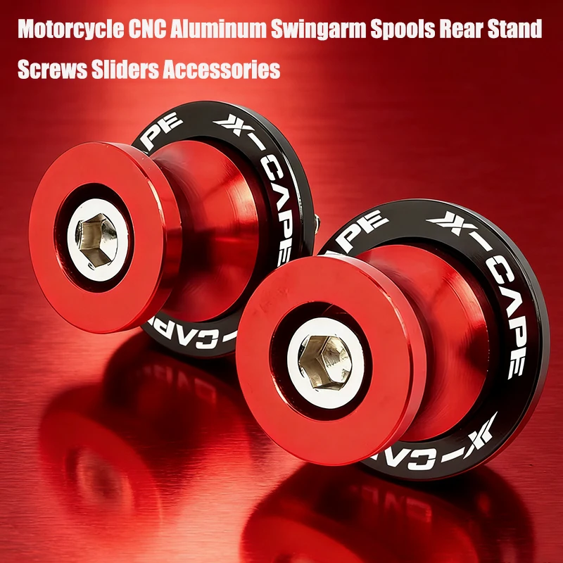 

Fit For Moto Morini XCape 650X 650 XCape650 | Motorcycle Accessories Aluminum 10MM Swingarm Spools Rear Stand Screws Sliders