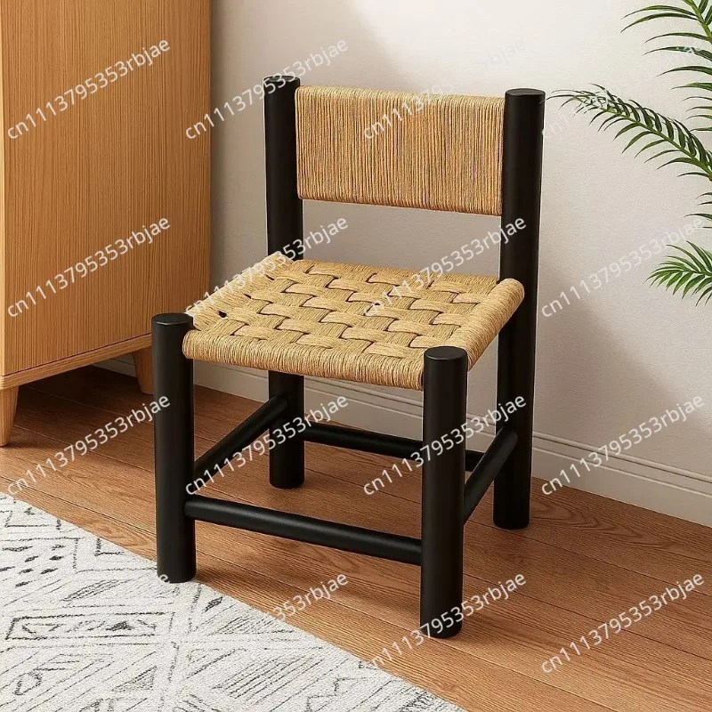 Chinese Style Summer Stool Internet Celebrity Hot-Selling Seat Home Practical Chair