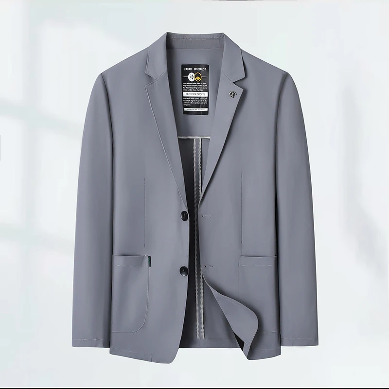 

Spring-Summer-Fall Light Style Korean Men's Fashion Stylish, Dashing, Versatile Business Casual Sun Protection Suit