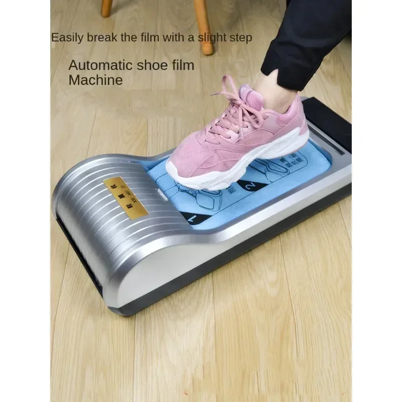 Entrance Shoe Cover Machine Automatic Household New Intelligent Foot Stepping Lazy Person Shoe Film Machine Foot Cover