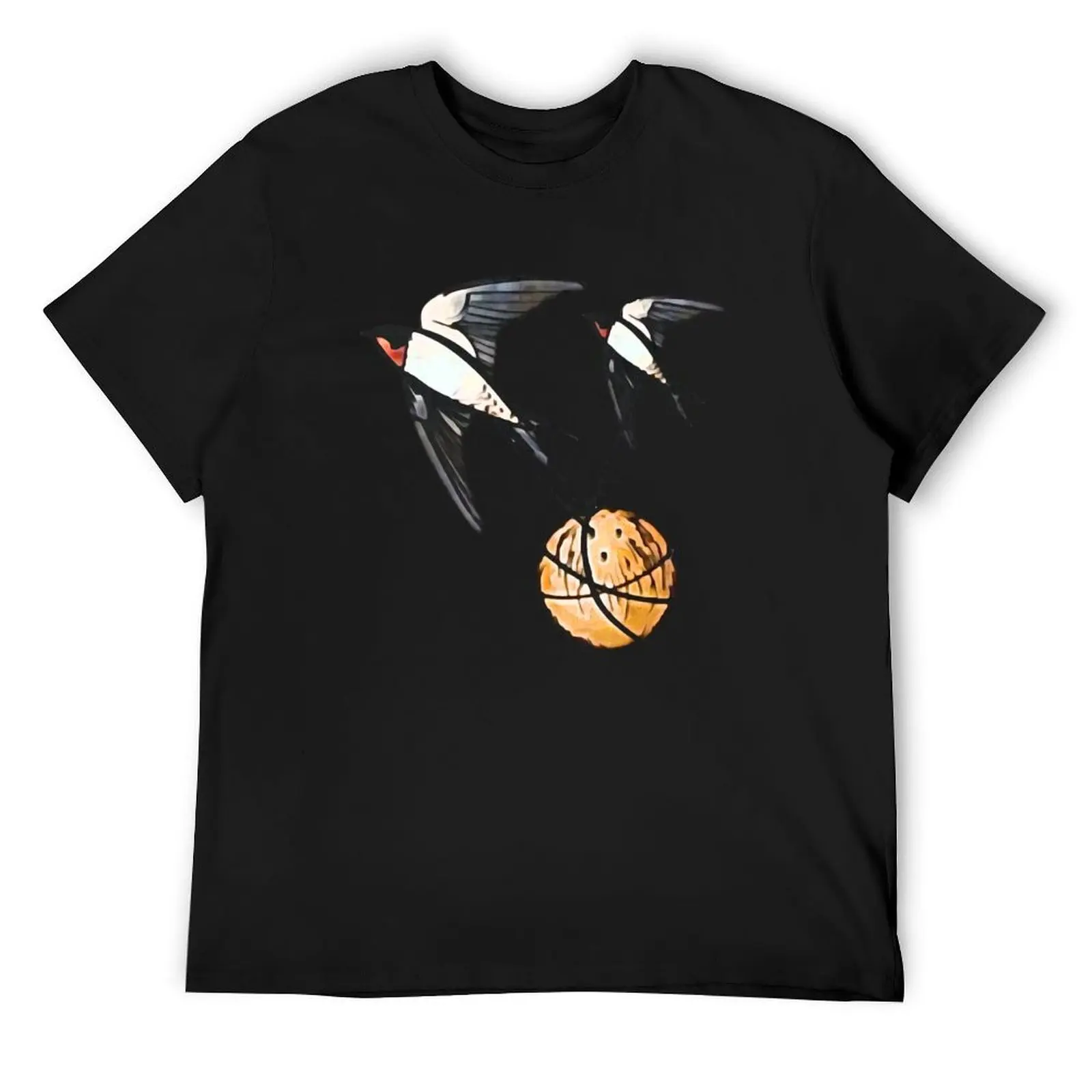 Swallows T-Shirt graphic shirts vintage anime shirt vintage baggy shirts black t-shirts for men