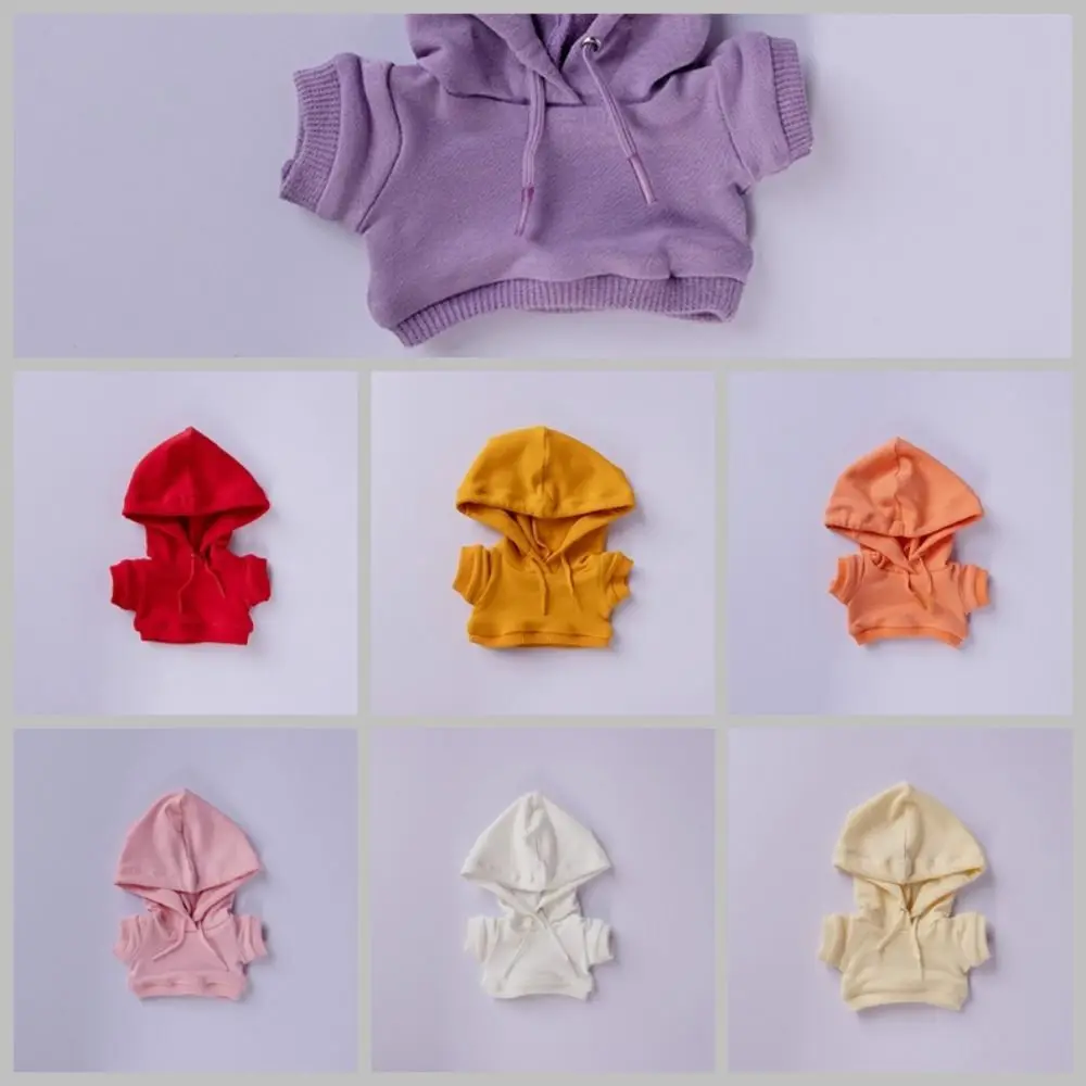 Accessoire de vêtements sweats à capuche faits à la main pour 10 cm Mini vêtements à capuche Mini vêtements pour 1/12 BJD mignon 10 cm 10 cm vêtements de mode
