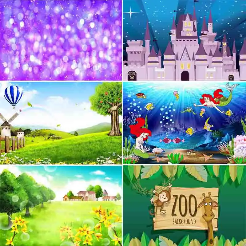 

SHUOZHIKE Art Fabric Photography Backdrops Prop child Theme Photography Background #0026