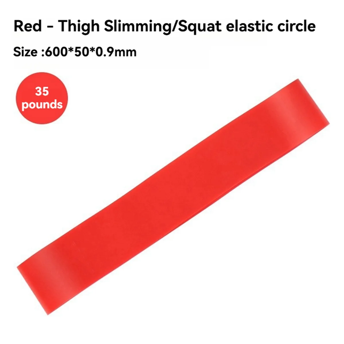 A72Z حزام مطاطي من اللاتكس محاصر لممارسة اليوجا ومقاومة سميكة مع حلقة توتر، مع تعليمات وحقيبة، مجموعة من 5 قطع.