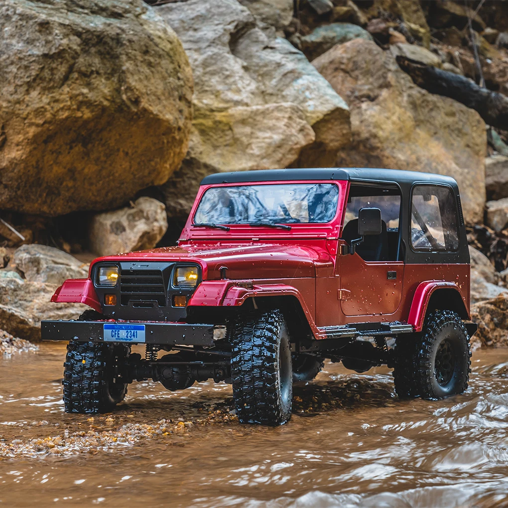 

1/10 FMS Explorer RS Red V2 RC Car For All-Terrain Exploration RC Rock Crawler Rs Mashigan For Adult Children's Car Toys Gifts