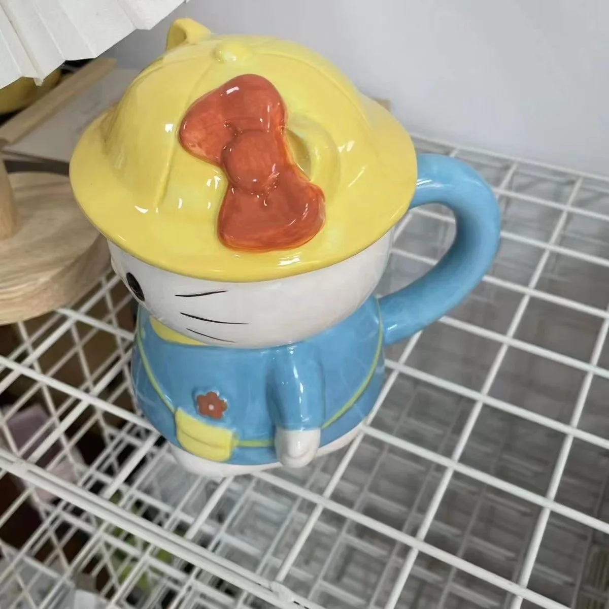 Anime Sanrio Figure Model Hello Kitty Children Water Cup Cartoon Styling Birthday Decoration Model Gift