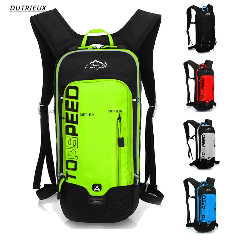 

6L Hydration Cycling Backpack Vest Trail Running Backpacks Men's Women MTB Riding Breathable Bicycle Backpack With Water Bag