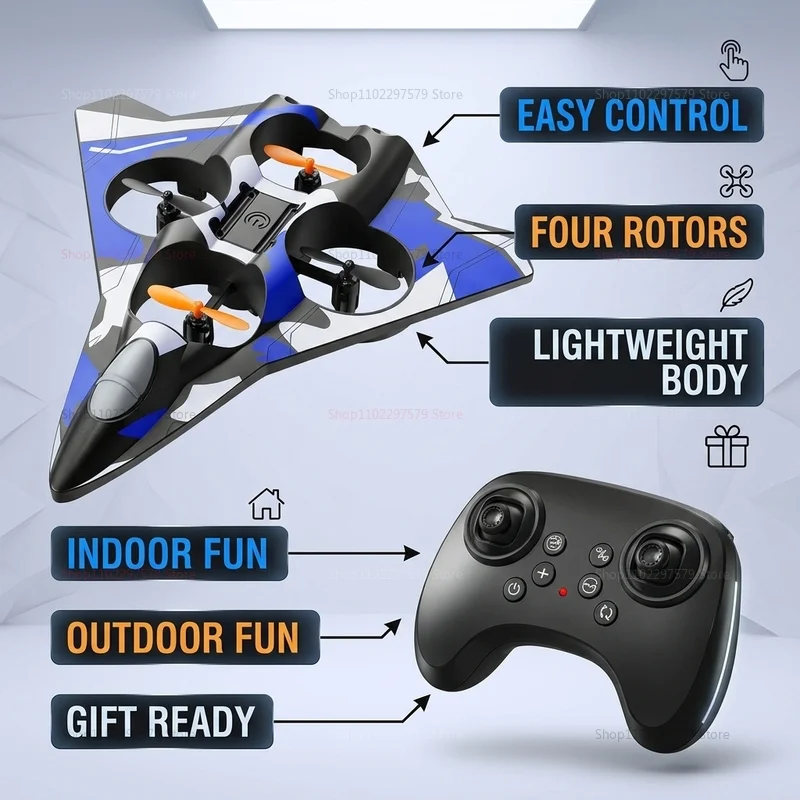 2. Generation L3 Kampfjet-Quad – Drone Ky102 Rc Bewertung und Preis