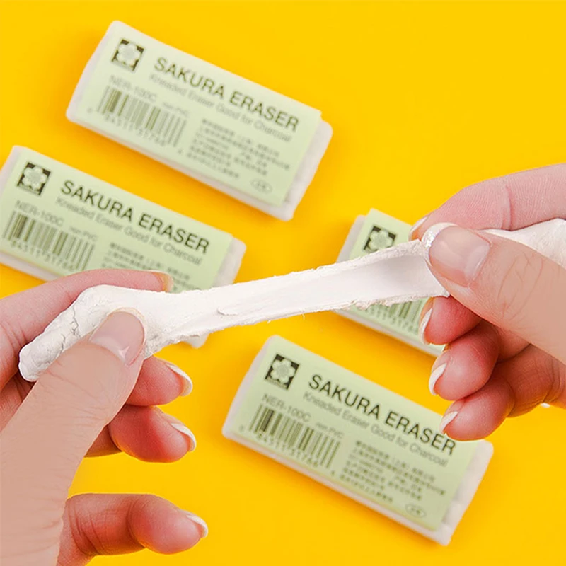 Sakura vara removedora para lápis, plástico macio, 1 peça