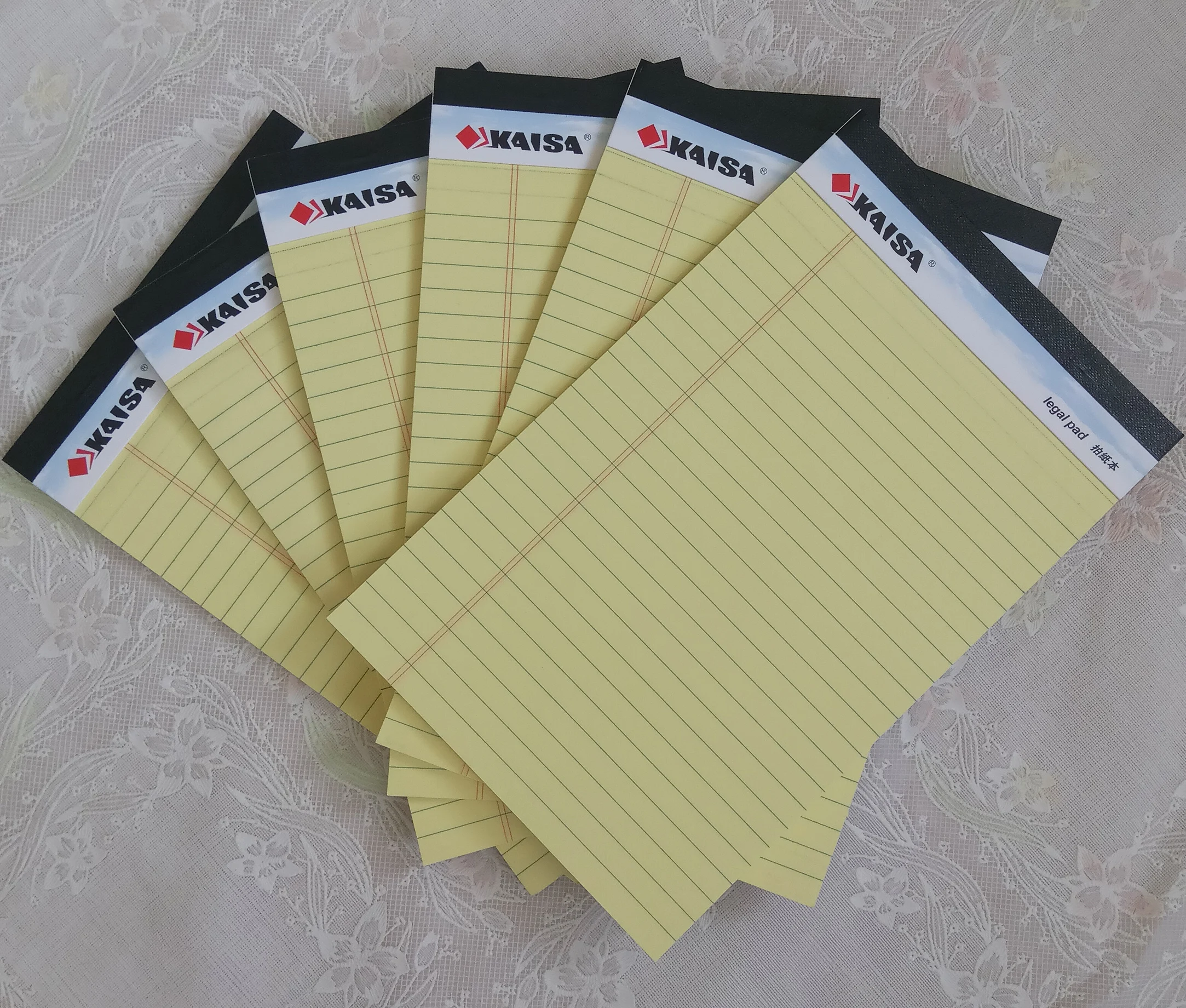 3pcs A4 Hot Writing pad USA style Memo Pad 65 sheets Legal Pad Easy Tear Line Office School Supplies Notepad Memo Pads