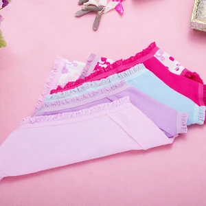 ملابس داخلية مثلث الكرتون للأطفال ، ملابس داخلية نسائية ، سراويل داخلية للأطفال ، سراويل داخلية قصيرة ، لون عشوائي ، جديد ، 2 قطعة لكل حقيبة أعلى 6 سراويل داخلية للأطفال مثيرة مبيعا - No4