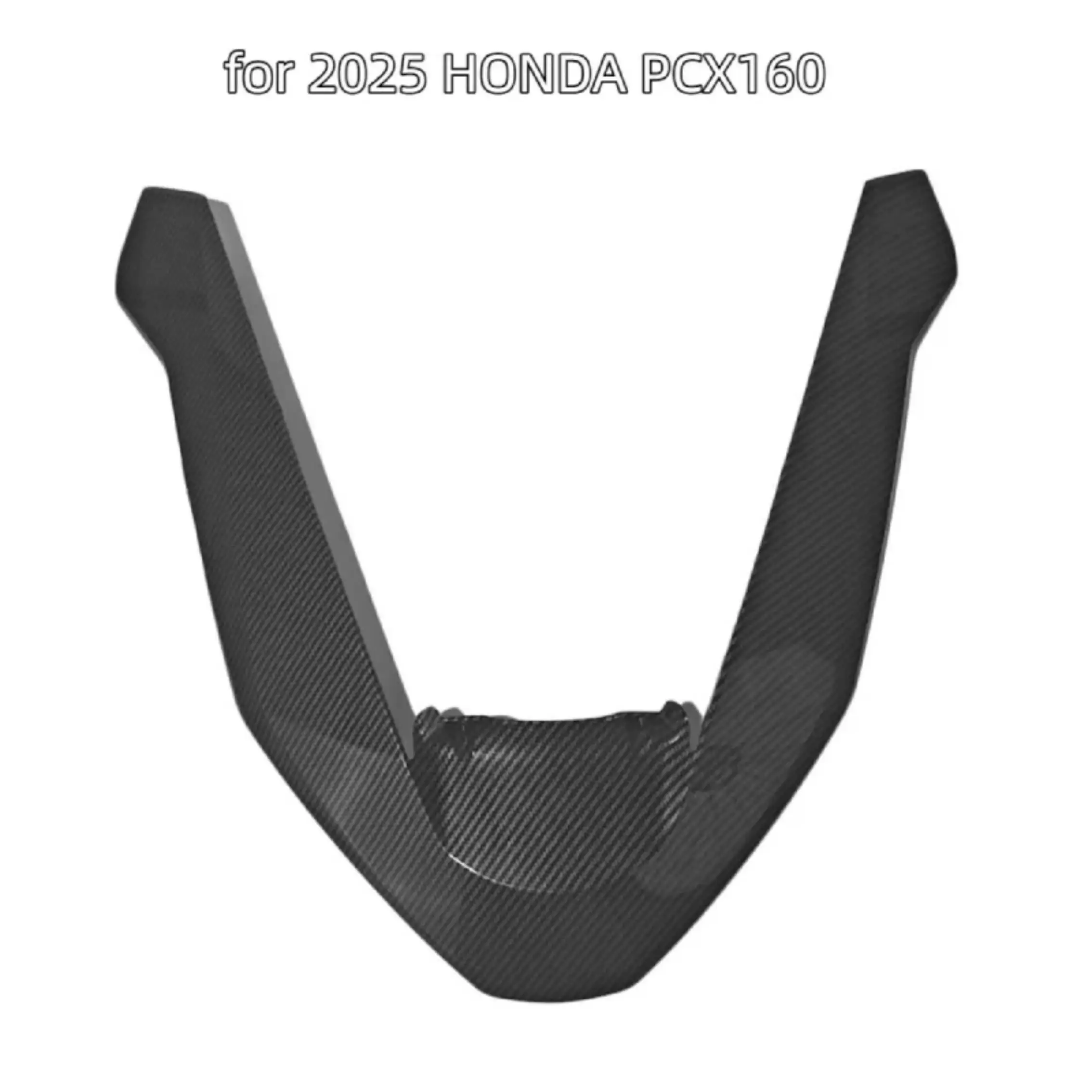 

NEW For Honda PCX160 2025 Carbon Fiber Motorcycle Body Modified Front Motorbike Decorative Cover Accessories Fairing Extension G