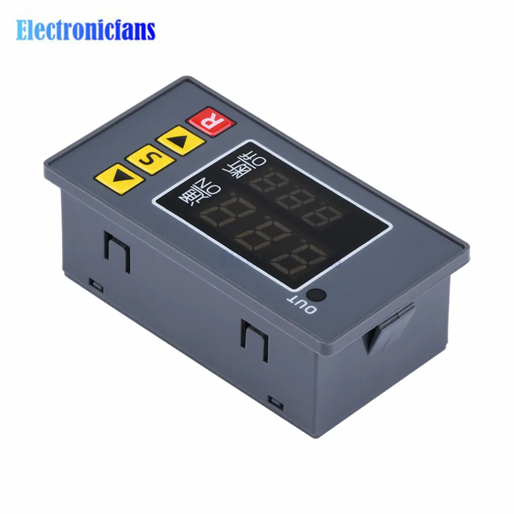 10A AC 110V 220V 12V Zeitrelais-Modul – Programmierbare Zeitverzögerung für Beleuchtung, Wasserpumpen und Motoren – Detail 14