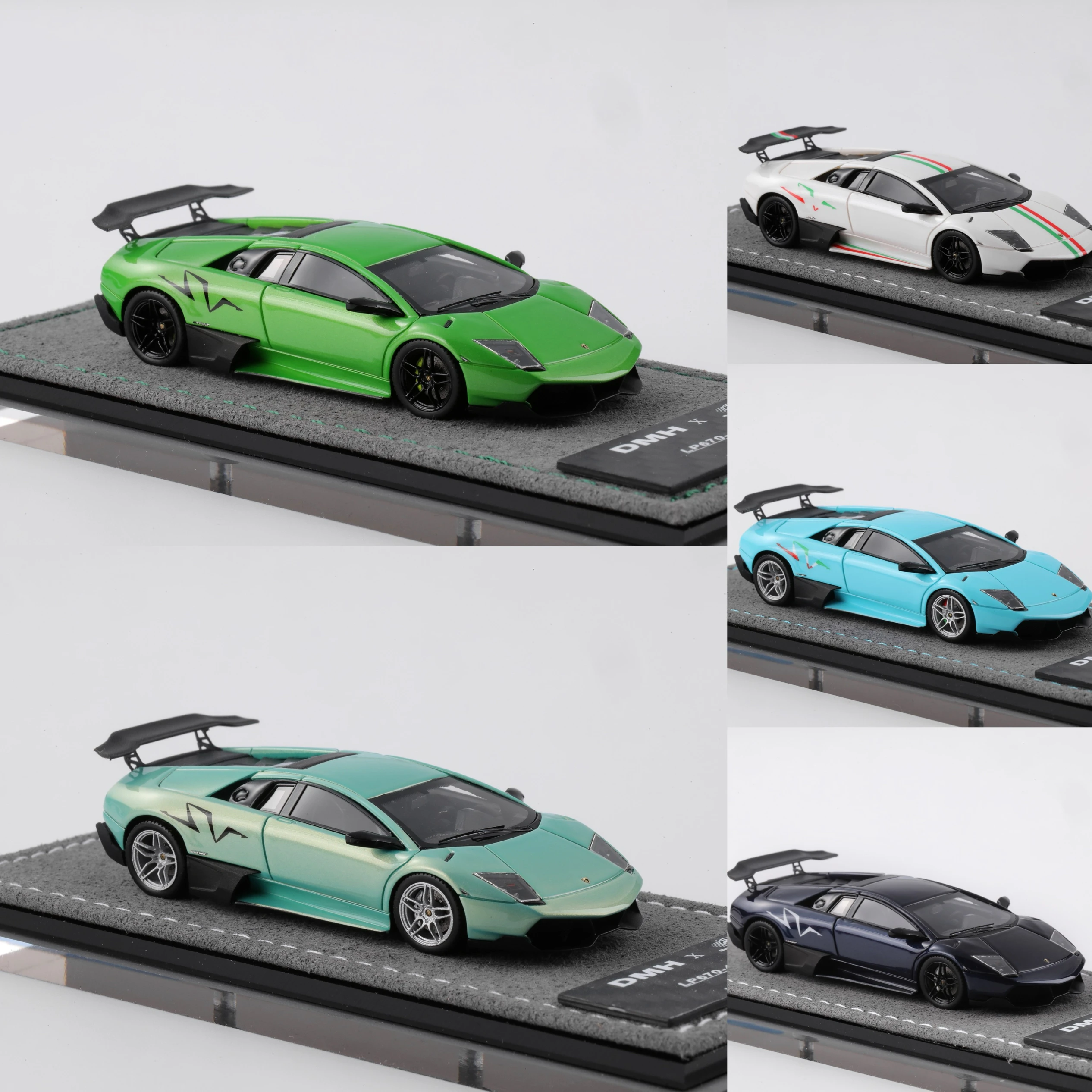 

Коллекция моделей автомобилей из смолы Lamborghini 670-4 SV Bat DMH × RW1:64