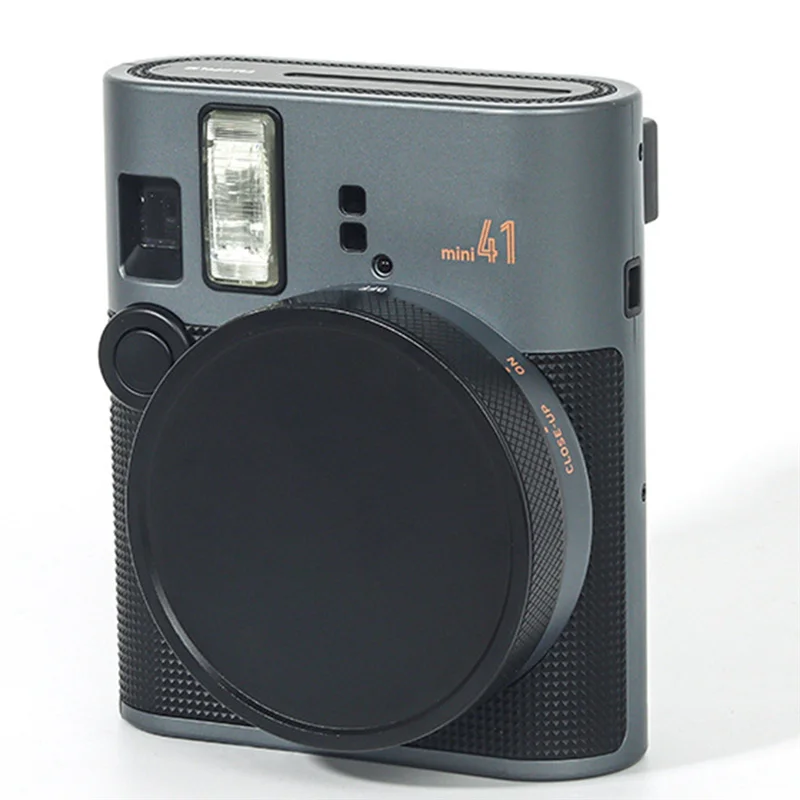 【أدوات منزلية!】لغطاء عدسة الكاميرا Polaroid Instax Mini 41 المقاوم للغبار والماء، غطاء حماية ثابت ولن تسقط