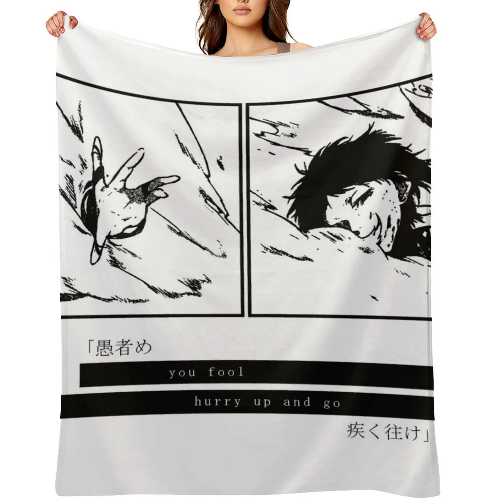 

Shin Soukoku Throw Blanket heavy to sleep Soft Plush Plaid warm winter Summer Blankets