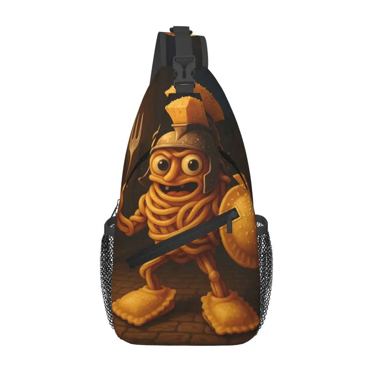 

Custom Italian Brainrot Shoulder Crossbody Chest Backpack Shoulder Chest Bags Sling Bag Animals Cartoon Shoulder Backpack