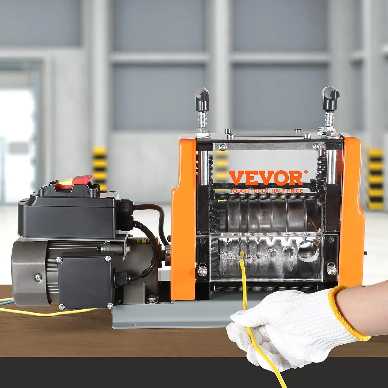 Electric Wire Stripping Machine, 0.06''-0.98'' Automatic Wire Stripper Machine, 60 W