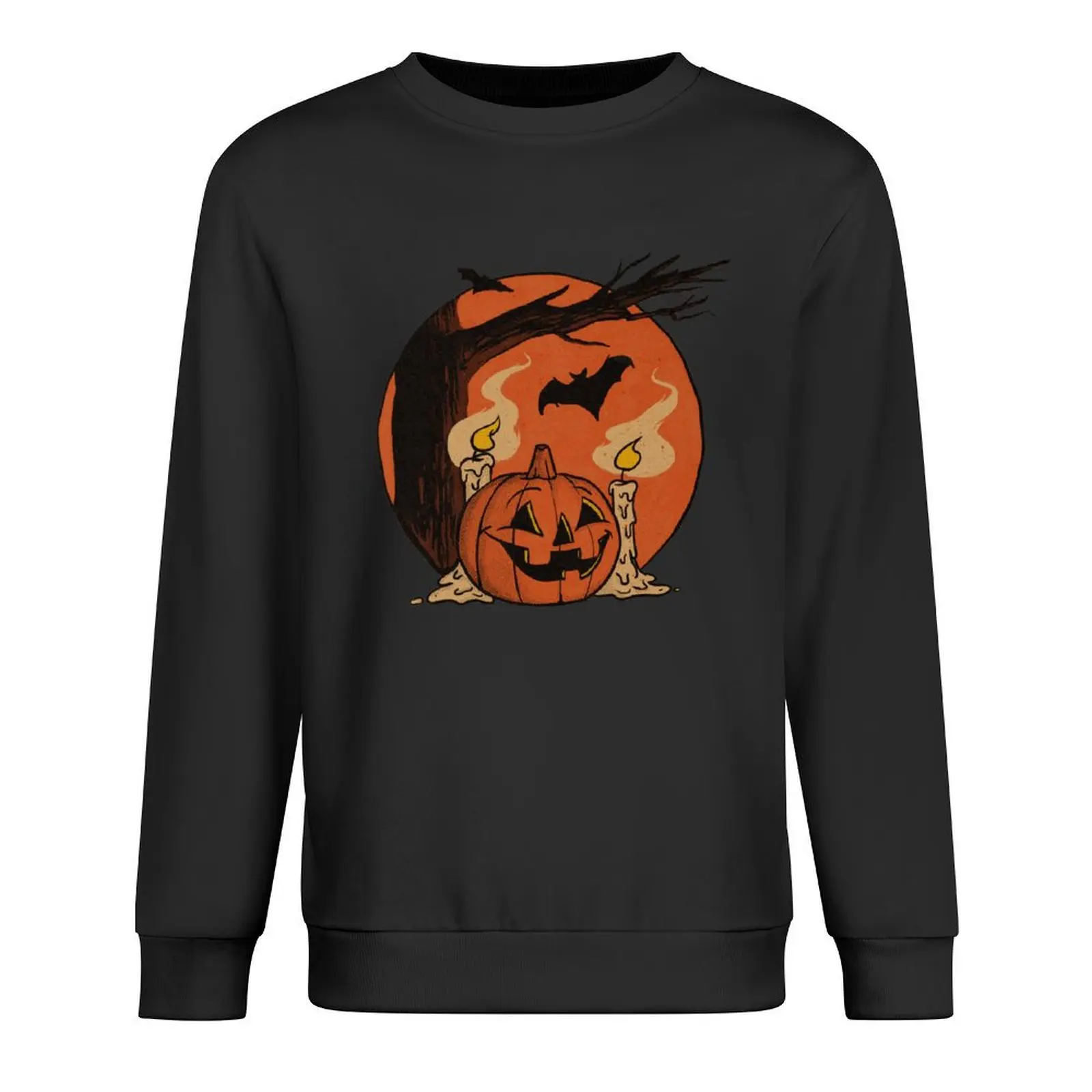 Sweat-shirt d'Halloween avec scène de Aliments vintage, vêtements de style coréen, survêtement, chemises de protection de style japonais