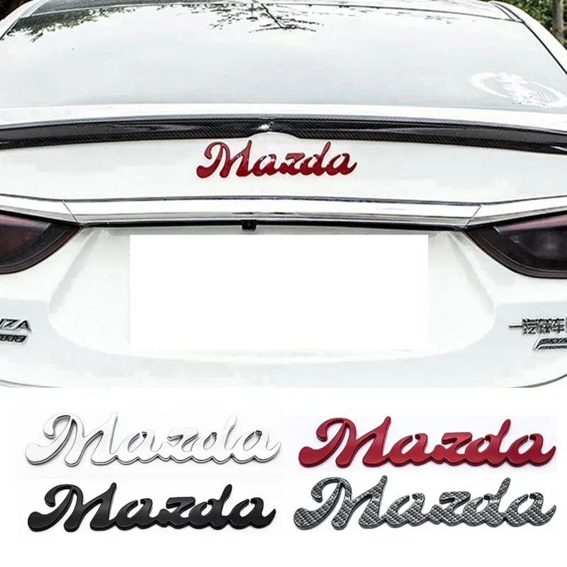 

Car Front Rear Emblem ABS Stickers for Mazda 3 6 CX3 CX5 MX3 CX4 CX9 CX7 RX8 Atenza Axela Protege Decals Trunk Badge Accessories