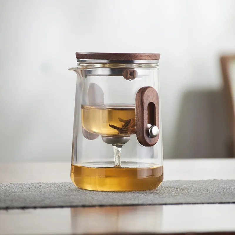 [B17B!】 Glass Tea Cup-Elegant Chinese Style, High Borosilicate, Customizable 330Ml Capacity, FY320