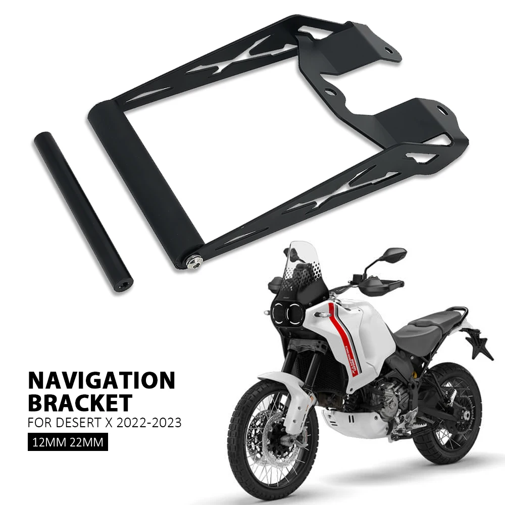 For Ducati Desert X DesertX 2022 2023 Motorcycle GPS Smart Phone Navigation Mount Mounting Bracket Adapter Holder