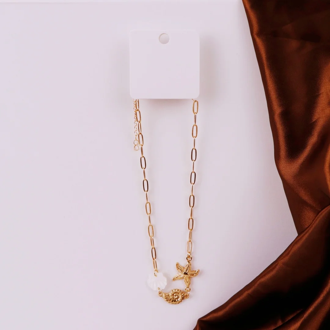 50 Uds. Tarjeta de cabecera cuadrada doblada en blanco blanco para collar pulsera con cuentas embalaje de papel cartón suministros de joyería DIY