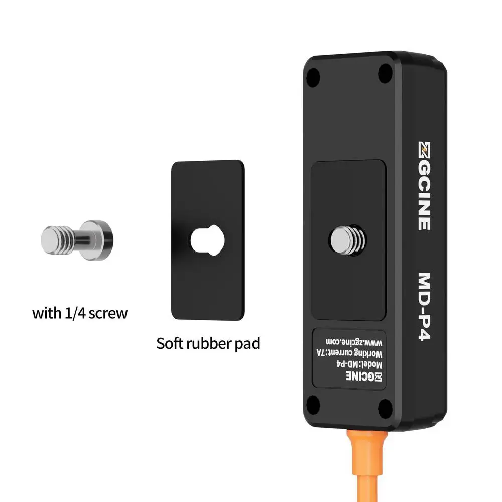 ZGCINE MD-P4 D-Tap to 4 D-Tap one point four Splitter Adapter Cable