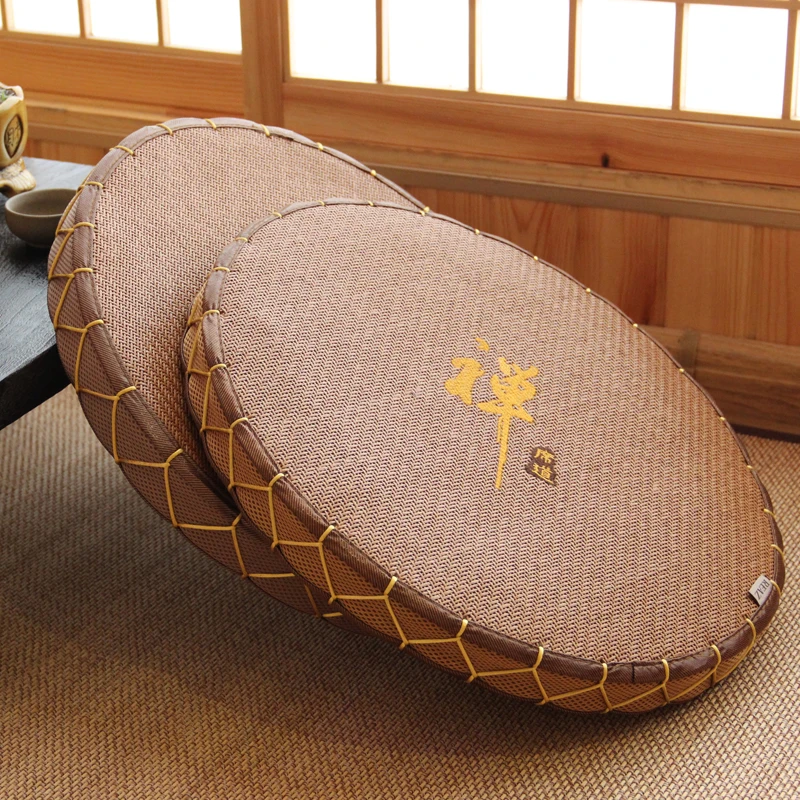 Mata do medytacji Futon w stylu japońskim gruba medytacja i mata do medytacji prostracji buddy domowa ceremonia herbaty okrągły poduszka Tatami