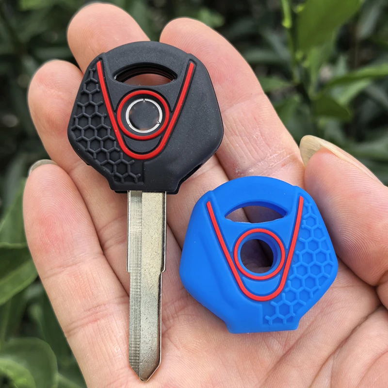 New Silicone Key Cover for Yamaha TRACER 7 9 900 700 / GT MT07 MT09 2013-2023 2024 2025 Motorcycle Remote Case Key Keychain