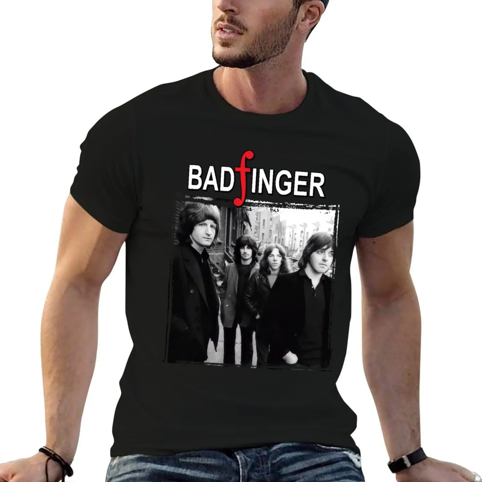 

Badfinger Classic T-Shirt man t shirts for men man tshirt T-Shirt