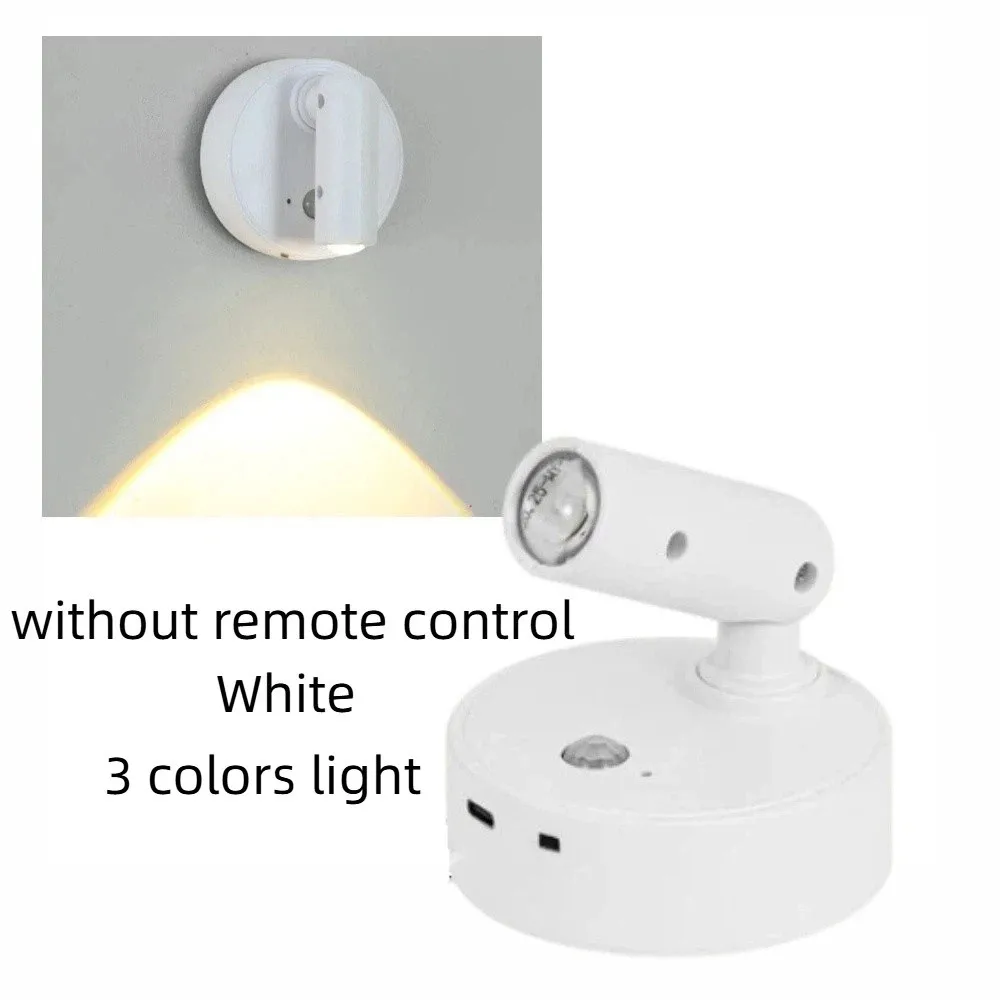 

Wireless LED Wall Sconces Light Dimmable 360° Rotation LED Cordless Wall Light 0.5W Adjustable Brightness Magnetic Wall Lamp