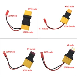 T-plug XT60 XT90 JST maschio/femmina adattatore di alimentazione connettore Lipo per batterie RC batteria regolazione elettrica testa di conversione