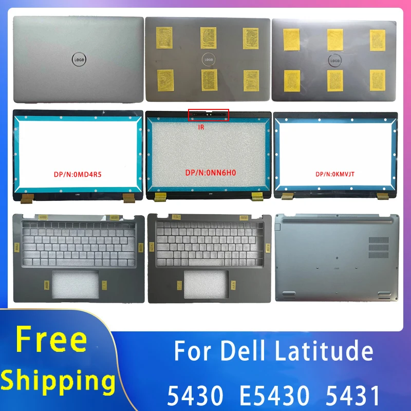 New For Dell Latitude 5430 E5430 5431;Replacemen Laptop Accessories Lcd Back Cover/Front Bezel/Palmrest/Bottom With LOGO 0PFHNJ