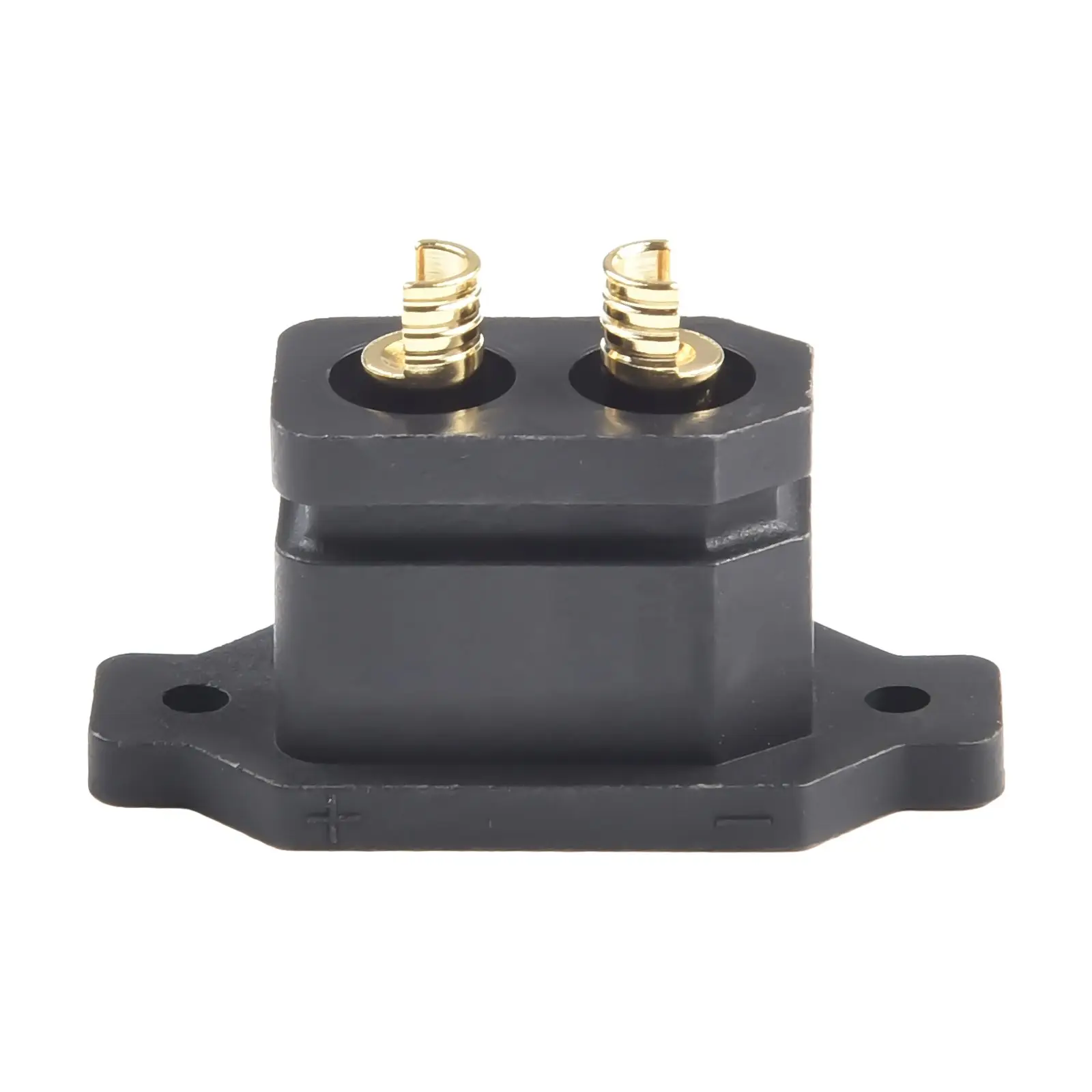 Compact XT90E Female Lithium Battery Charging Port with Protective Cap for Electric Vehicle Connector 30A Current