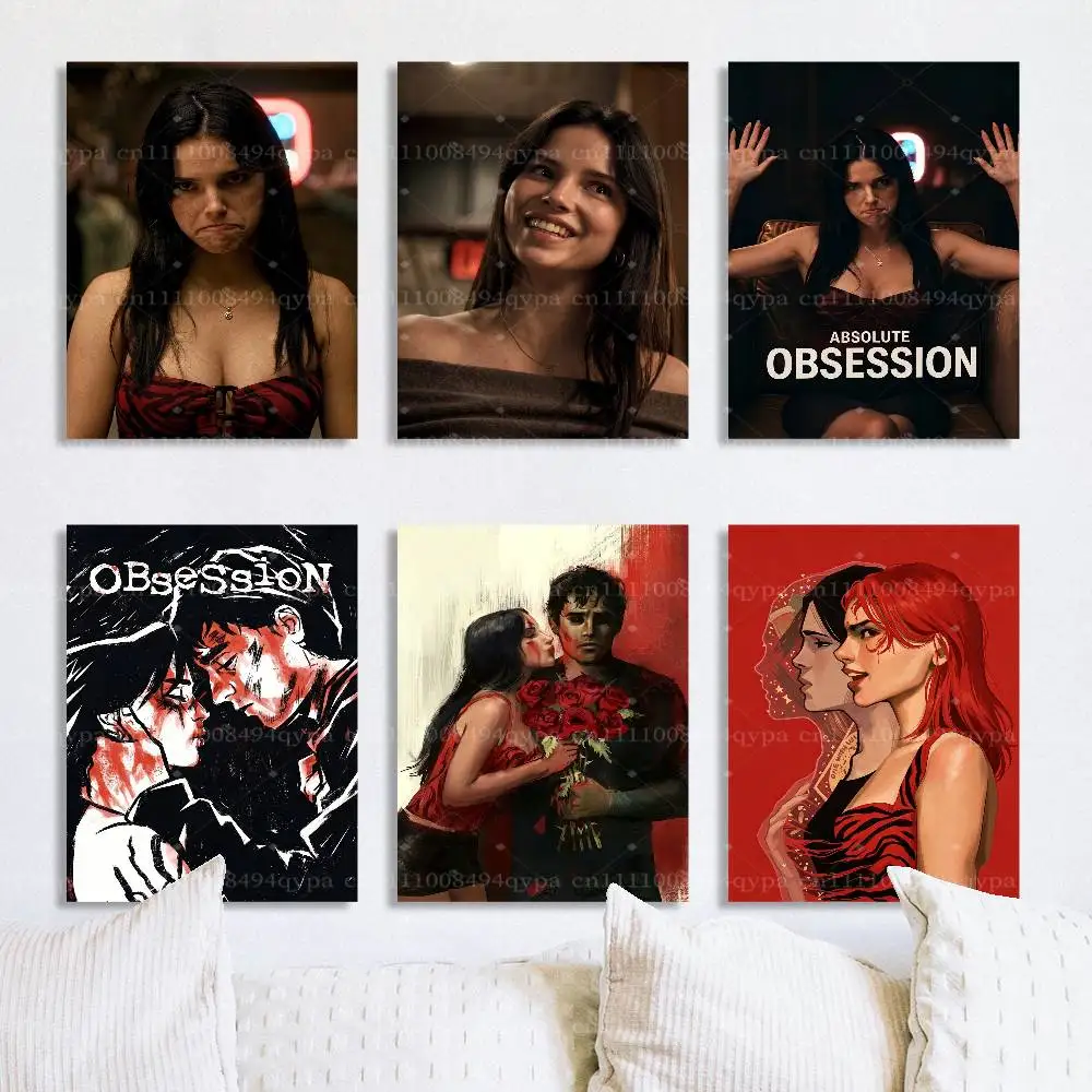 Nikki O-Obsession 2026 Curry Barker Poster Wall Decor Art Print Matte Frameless Posters for Bedroom Office Living Room Home