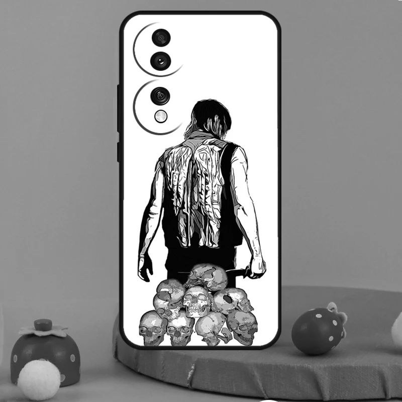 حافظة Daryl Dixon The Walking Dead لهاتف Honor 200 Pro X9c X9a X8a X7a X6a X7 X8 X9 X8b X9b Magic 5 6 50 70 90 Lite Cover