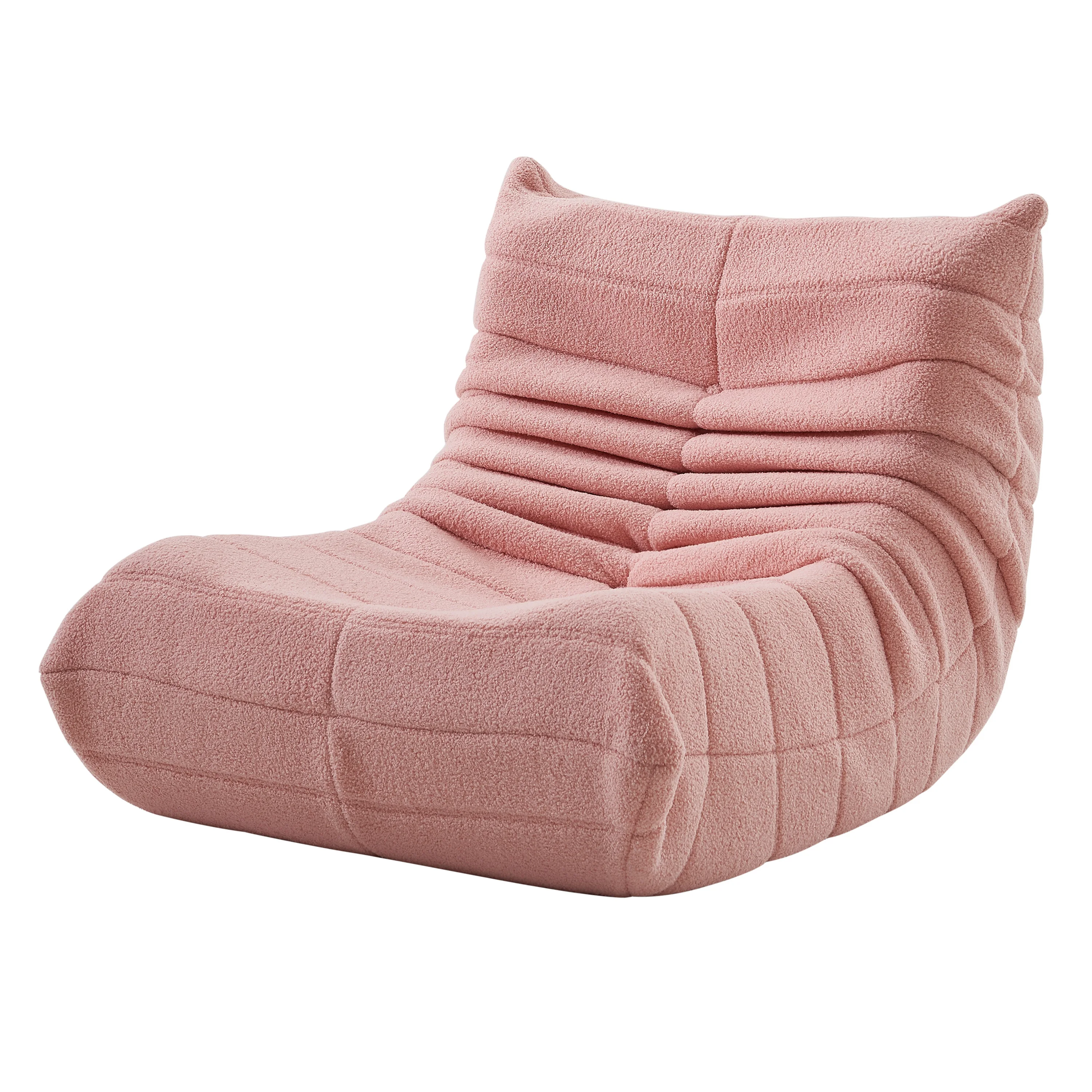 Creahappy Wohnzimmersessel, Lazy Boy Sofa, Meditationsstuhl, gepolsterter Liegestuhl für Schlafzimmer