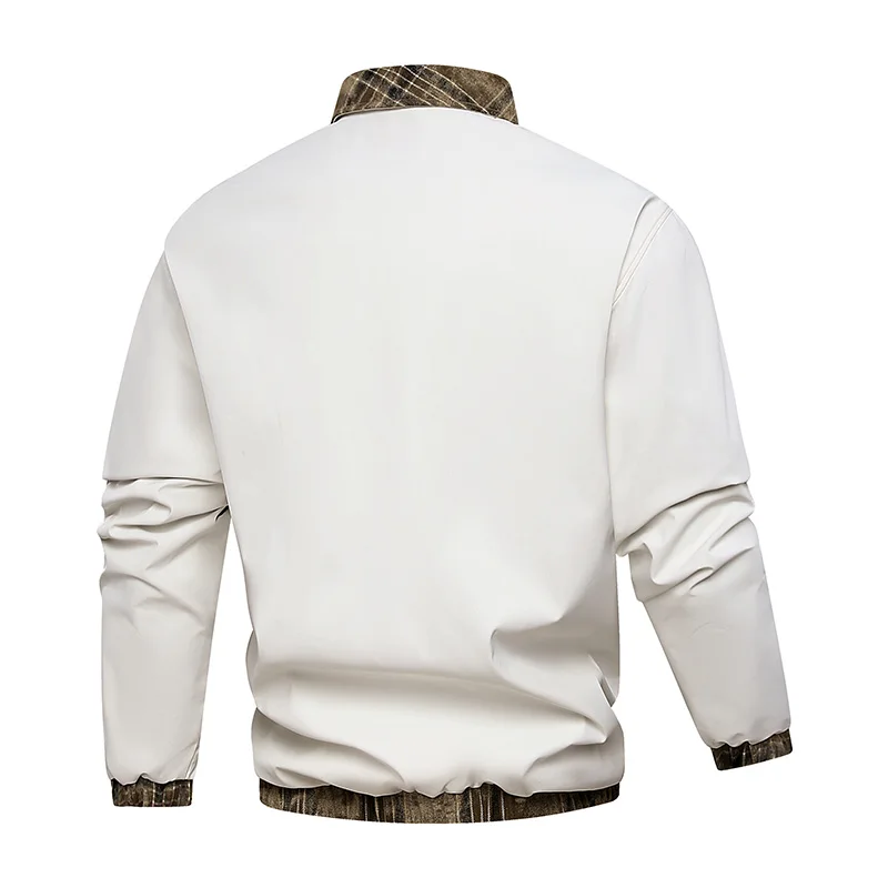 

New Trendy Double-Sided Men's Jaet Casual Loose Fit Regular Length Summer 2025 HE Brand Simple mat Faion