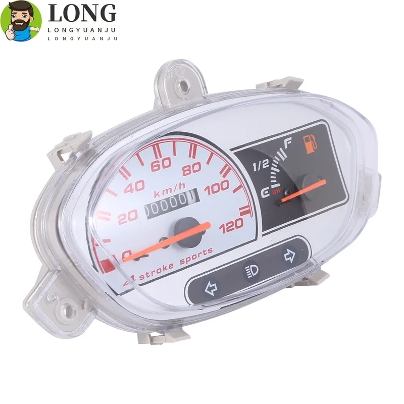 12V Motorcycle Speedometer Speed Meter For YAMAHA JOG100 JOG 100 125 odometer meters total instrument assembly