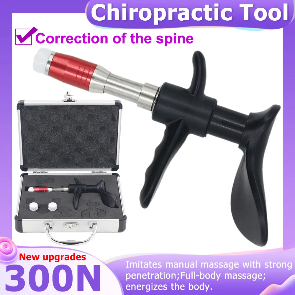 

Chiropractic Adjusting Tools Manual Masssage Gun For Spine Correction Tools Chiropractic Spinal 300N Adjustment Masssager New