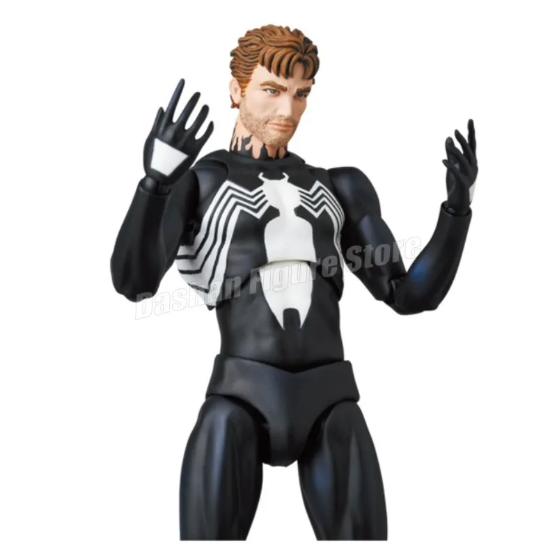 Mafex 147 Black Spider-Man 16cm PVC Action Figure
