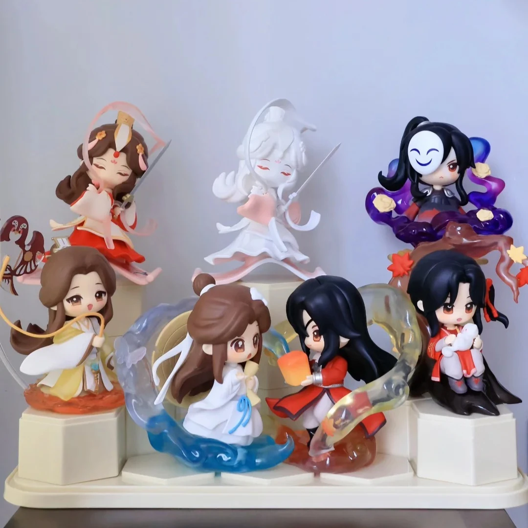 

Heaven Official's Blessing The Splendor of Painting Series Blind Box Tian Guan Ci Fu Mystery Box Xielian & Huacheng Figure Toys