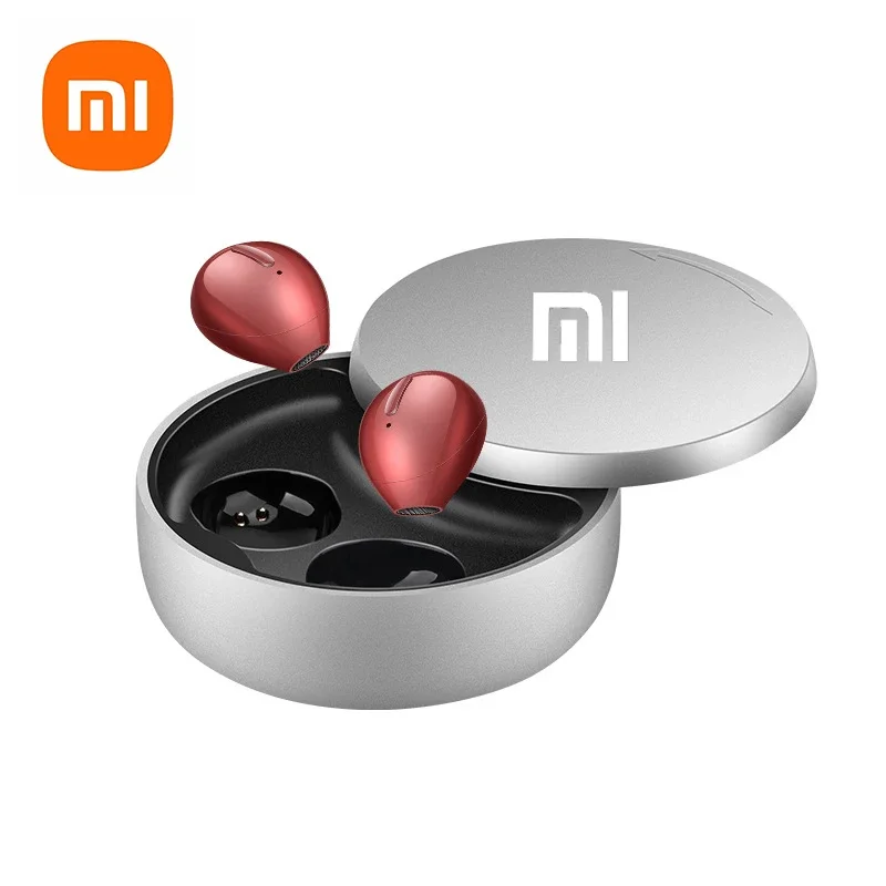 Xiaomi Mini Bluetooth Headphones True Wireless Earphones Invisible Handfree Small Earbud Sport Outdoor Headset with Mic for X21S