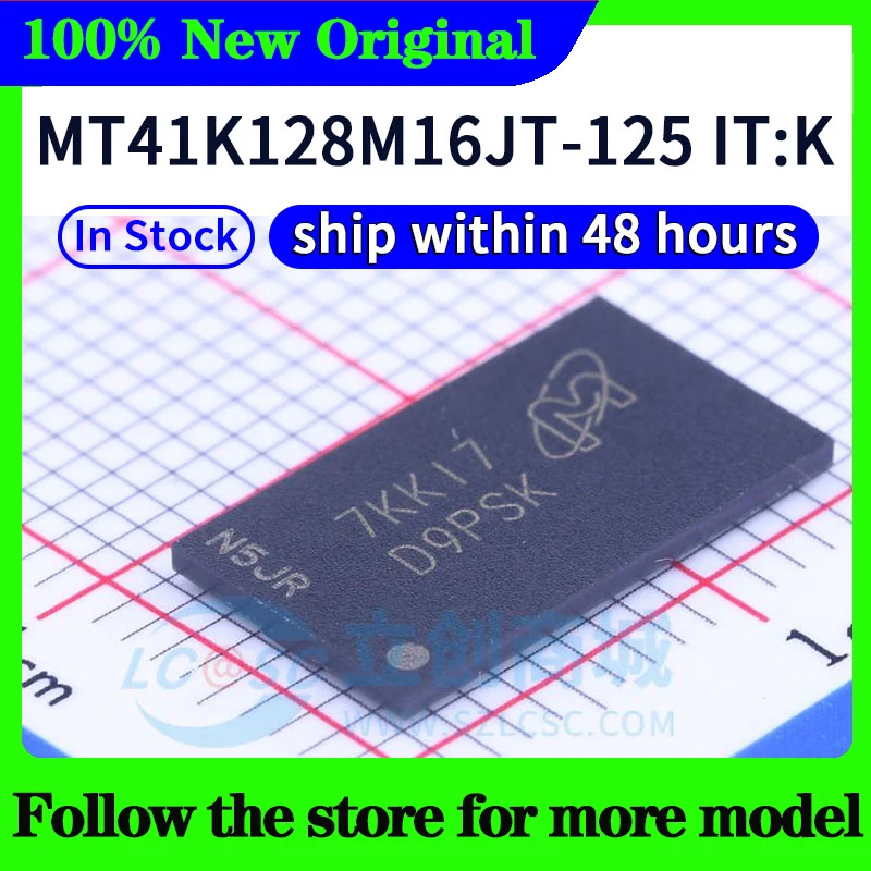 

MT41K128M16JT-125 IT:K В наличии