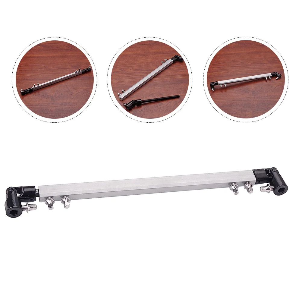 

Double Bar Replacement Metal Bass Kit Pedal Drive Shaft Durable Rust Proof Drum Useful Drum Pedal Accessory Set Accessory