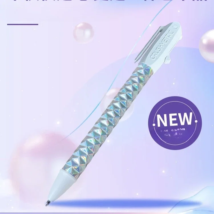 

New Creative Crushmetric Geometric Deformation Swtich Pen Decompression Gel Pen 0.5mm Press Neutral Pen Student Office Gift