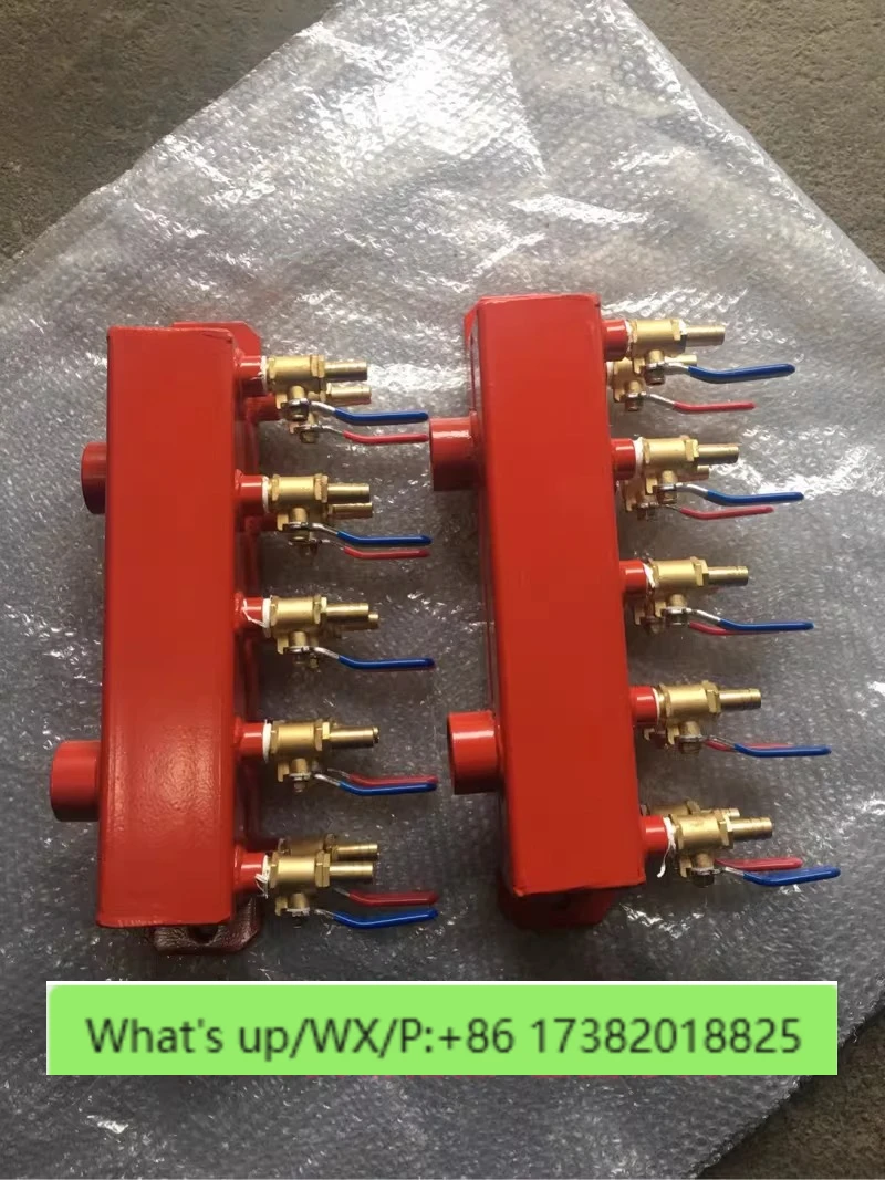 Injection molding machine accessories 4 in and 4 out water discharge diverter cooling water discharge double discharge water