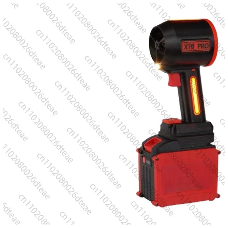 64mm Brushless Powerful Turbo Air Blower, 2400g Thrust Portable Air Circulation Tool For Snow Clearing & Vehicle Surface Care